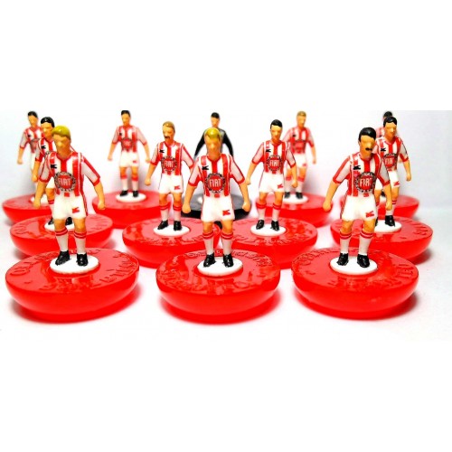 Subbuteo Andrew Table Soccer Olympiacos 1983-84 on Classic Hasbro Bases